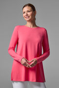 Women's Daybreak Swing Long Sleeve T-Shirt | Sunkist Coral
