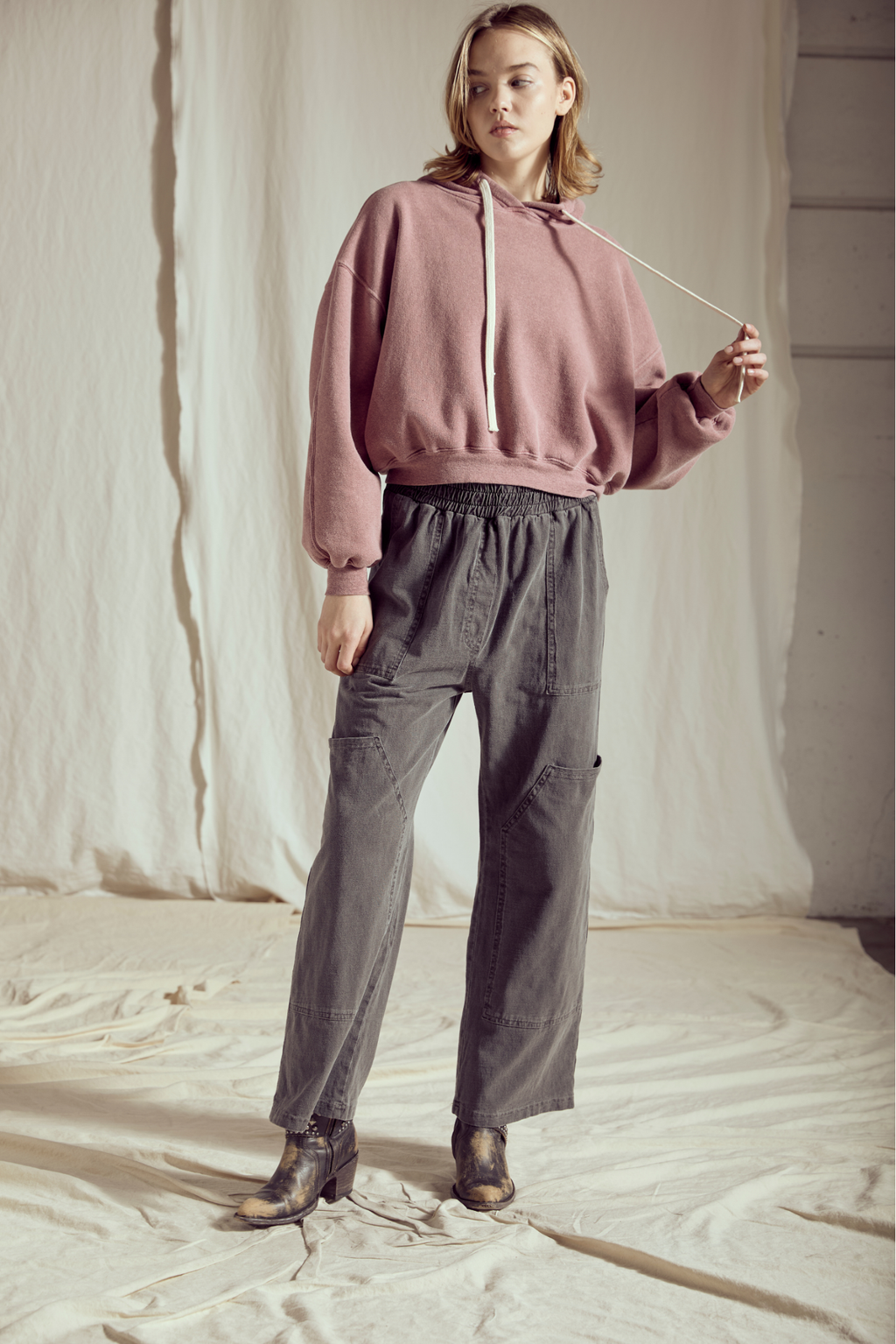 Scarlett Crop Hoodie