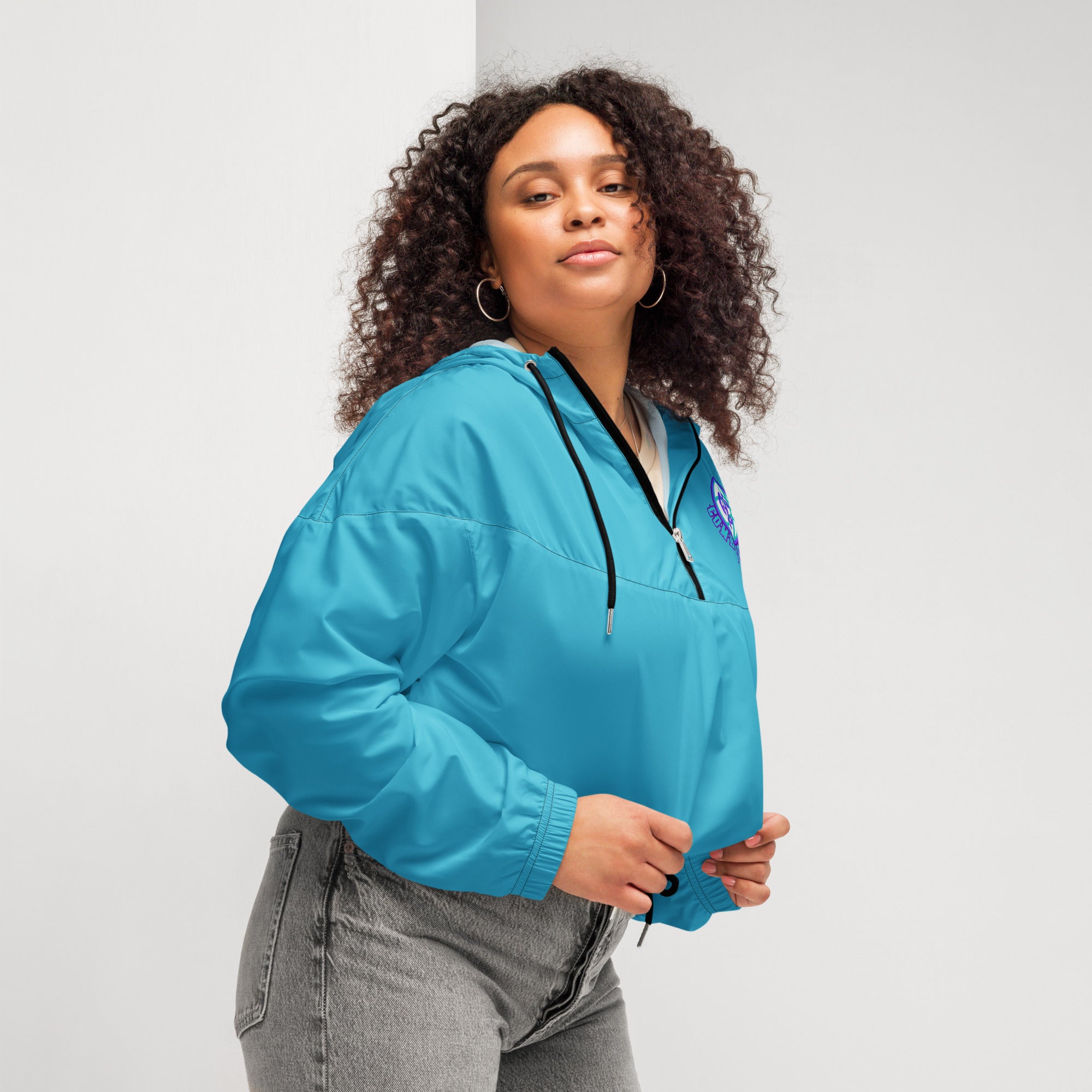 Women’s cropped windbreaker