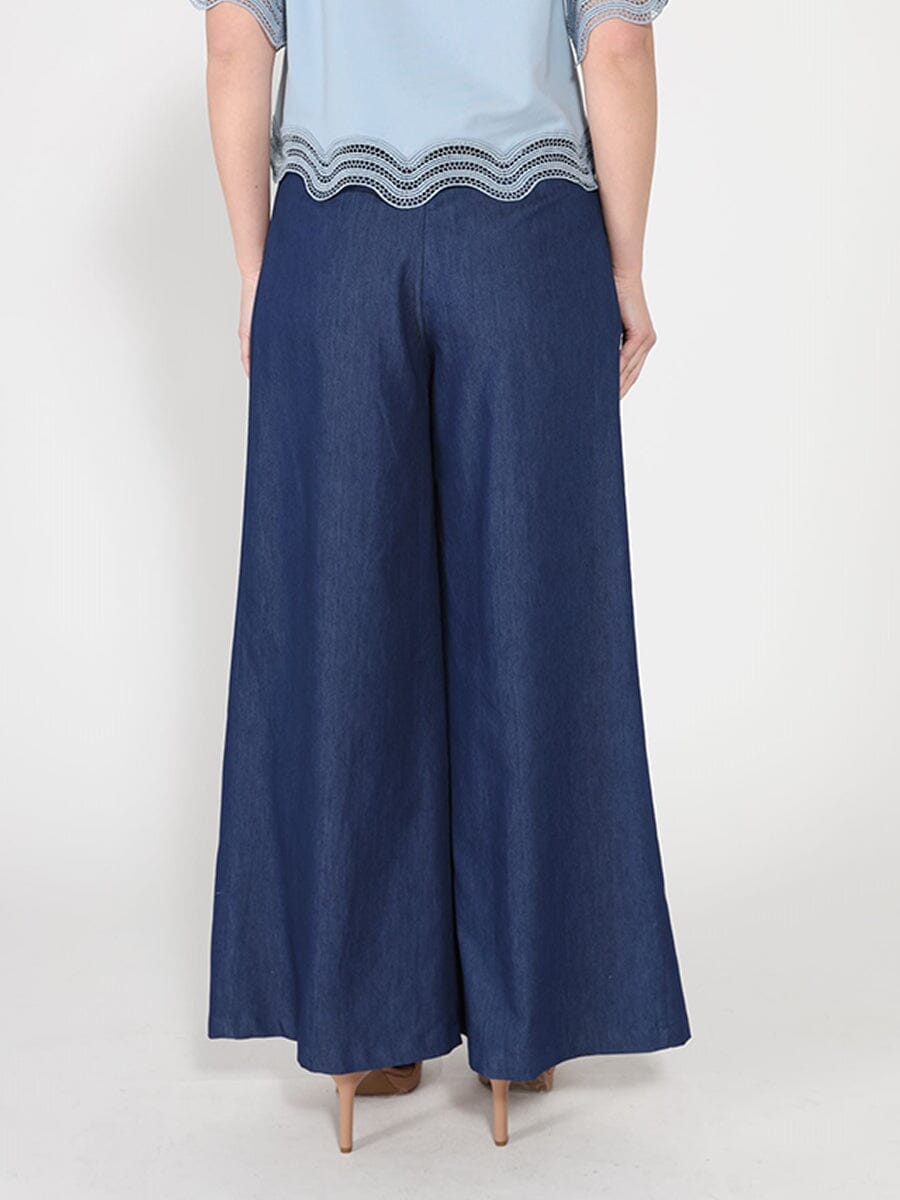 Denim Wide Pants