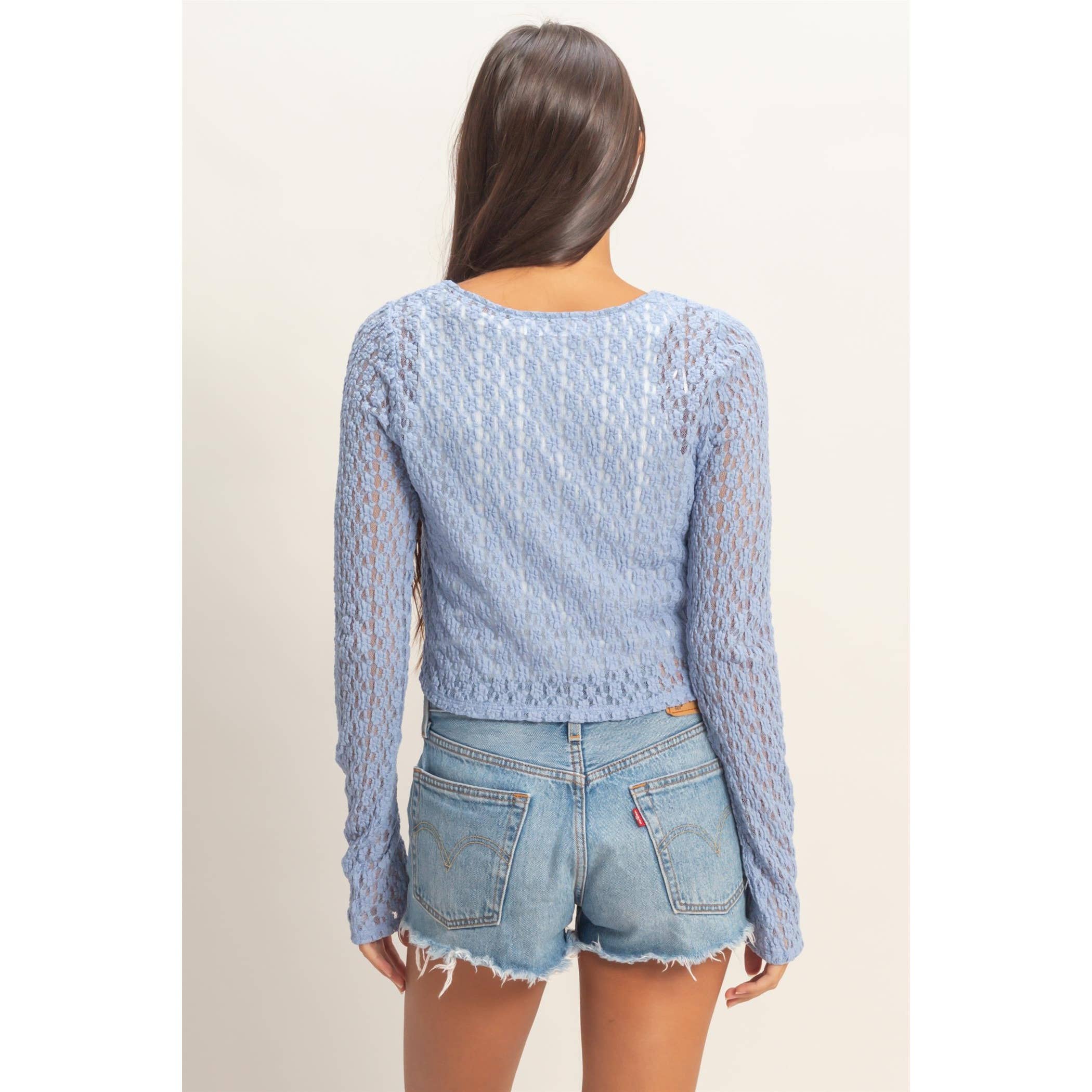 Springtime Lace Cardigan