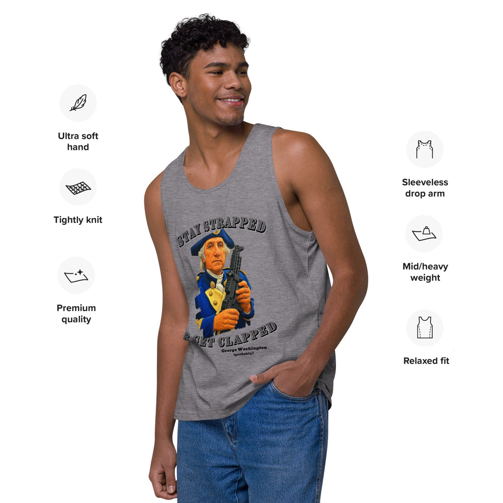 Stay Strapped - Men’s premium tank top