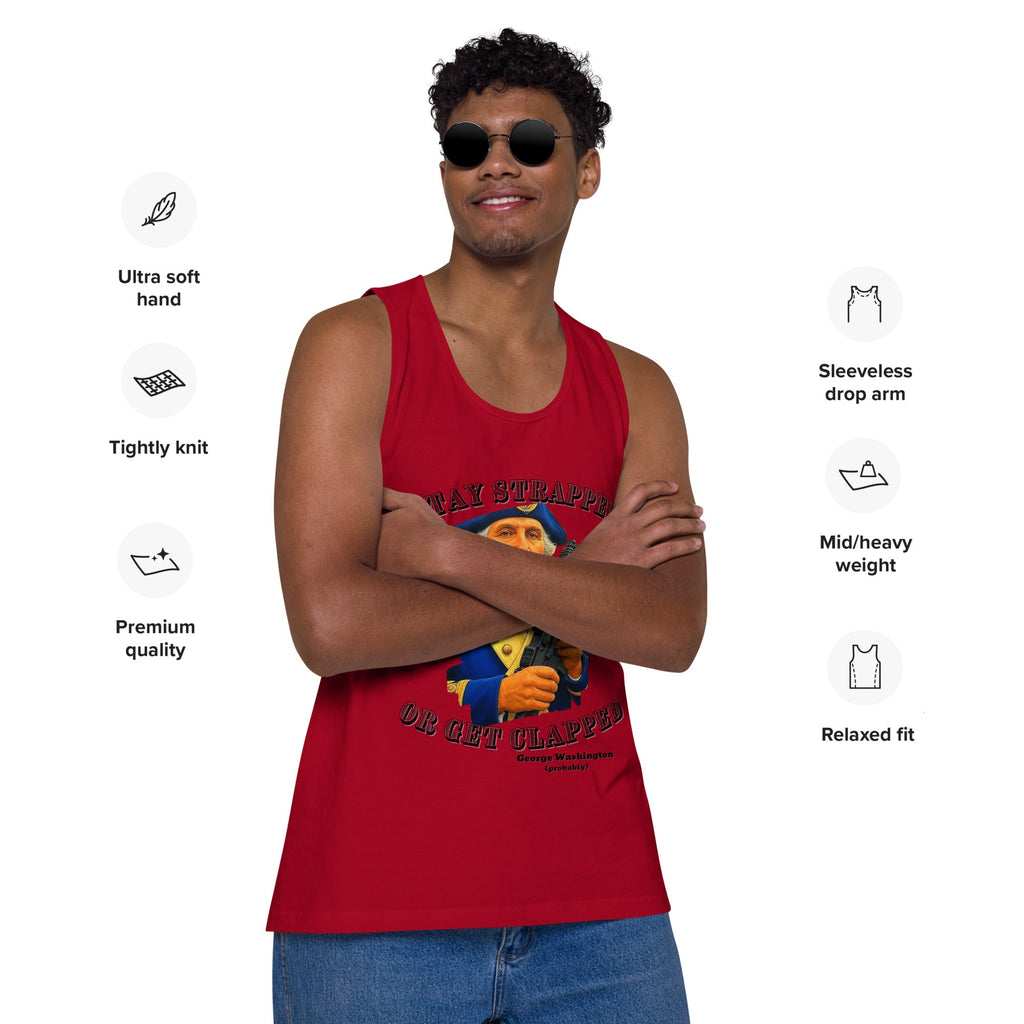 Stay Strapped - Men’s premium tank top